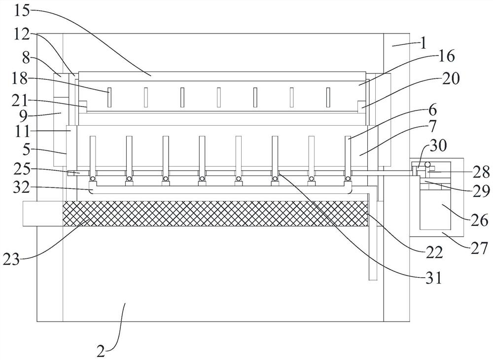 Pre-quenching recovery mechanism for steel plate conveying mechanism