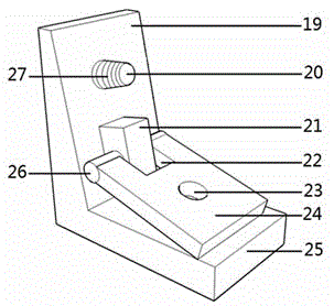 Tenon-and-mortise limb fixing type radiation treatment body part positioning hollow fixing frame