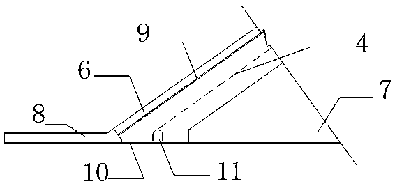 Structural design and construction method of a composite face sand and gravel dam