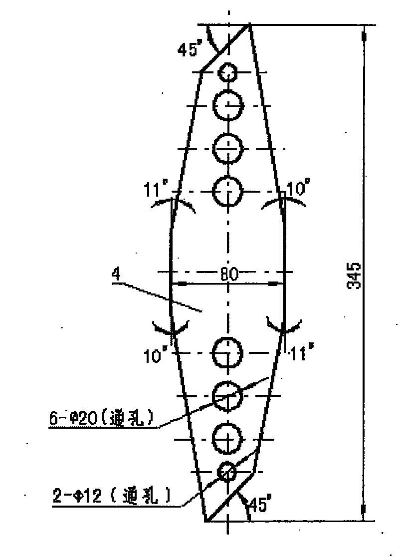 Method for making 180 degree big span second grade optical axis parallelism angle mirror