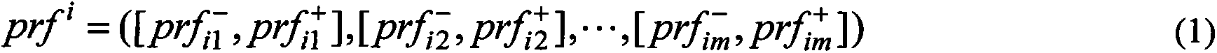 Emitter recognition algorithm based on interval number and evidence theory