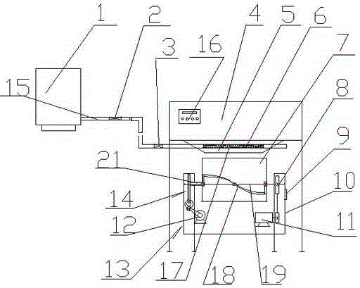 Pulping method and pulping equipment for producing Fu tea