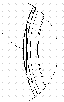 Cylindrical high-capacity supercapacitor monomer structure