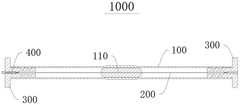 A tension holding structure, tension holding device and vibrating wire equipment