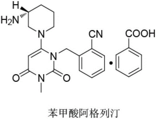 Alogliptin benzoate preparation method