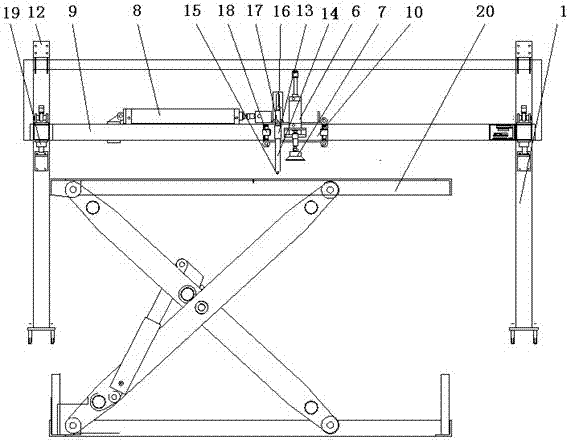 Single board automatic feeding machine