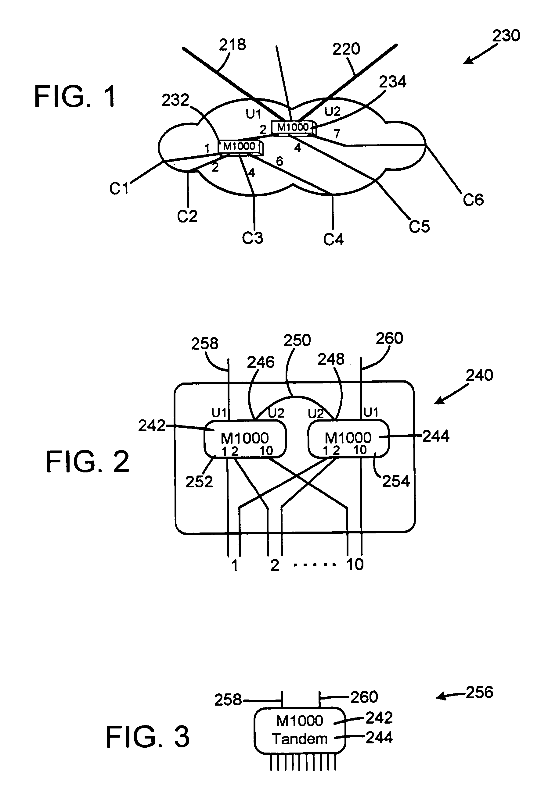 Method of sending information through a tree and ring topology of a network system