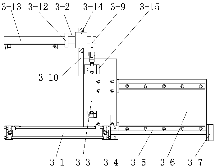 Special numerically-controlled machine tool for machining axle type parts
