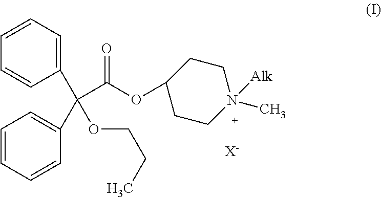 Piperidinium quaternary salts