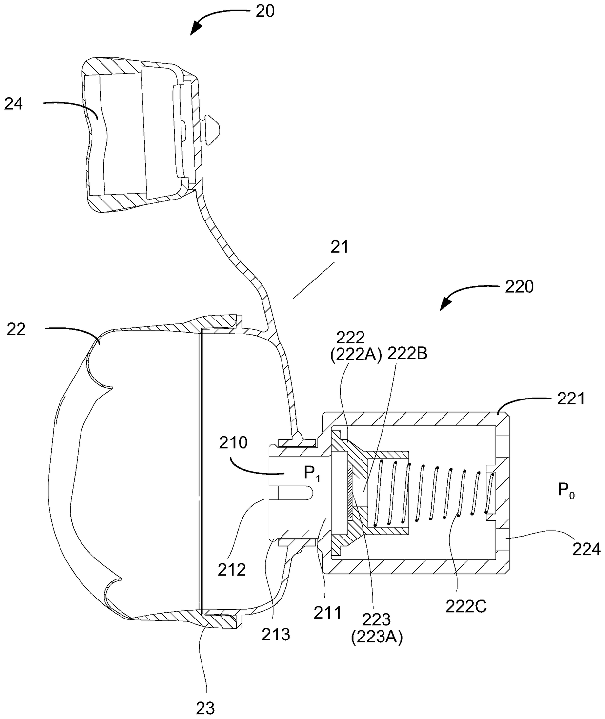 Ventilation control device and breathing mask device having the same