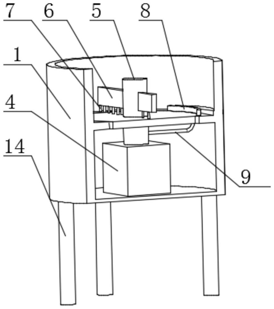 A feeding device for bearing processing