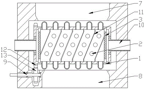 A pulverized coal preheater