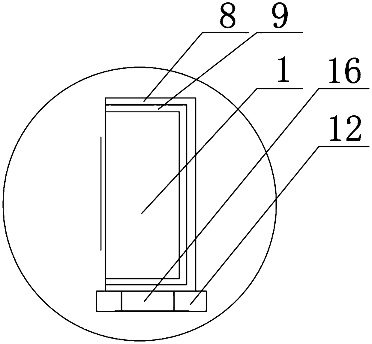 A vibration damping speaker system