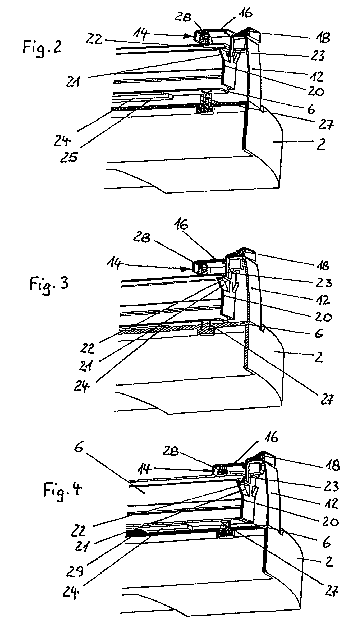 Rotary cutting unit for trimming sheet material