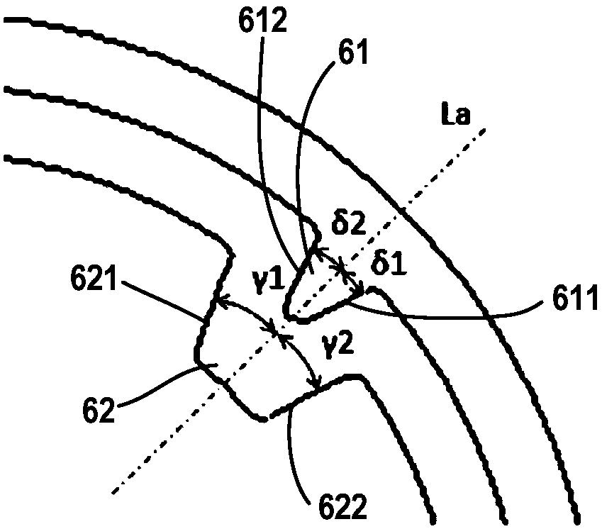 Deceleration mechanism for switching devices and switching device