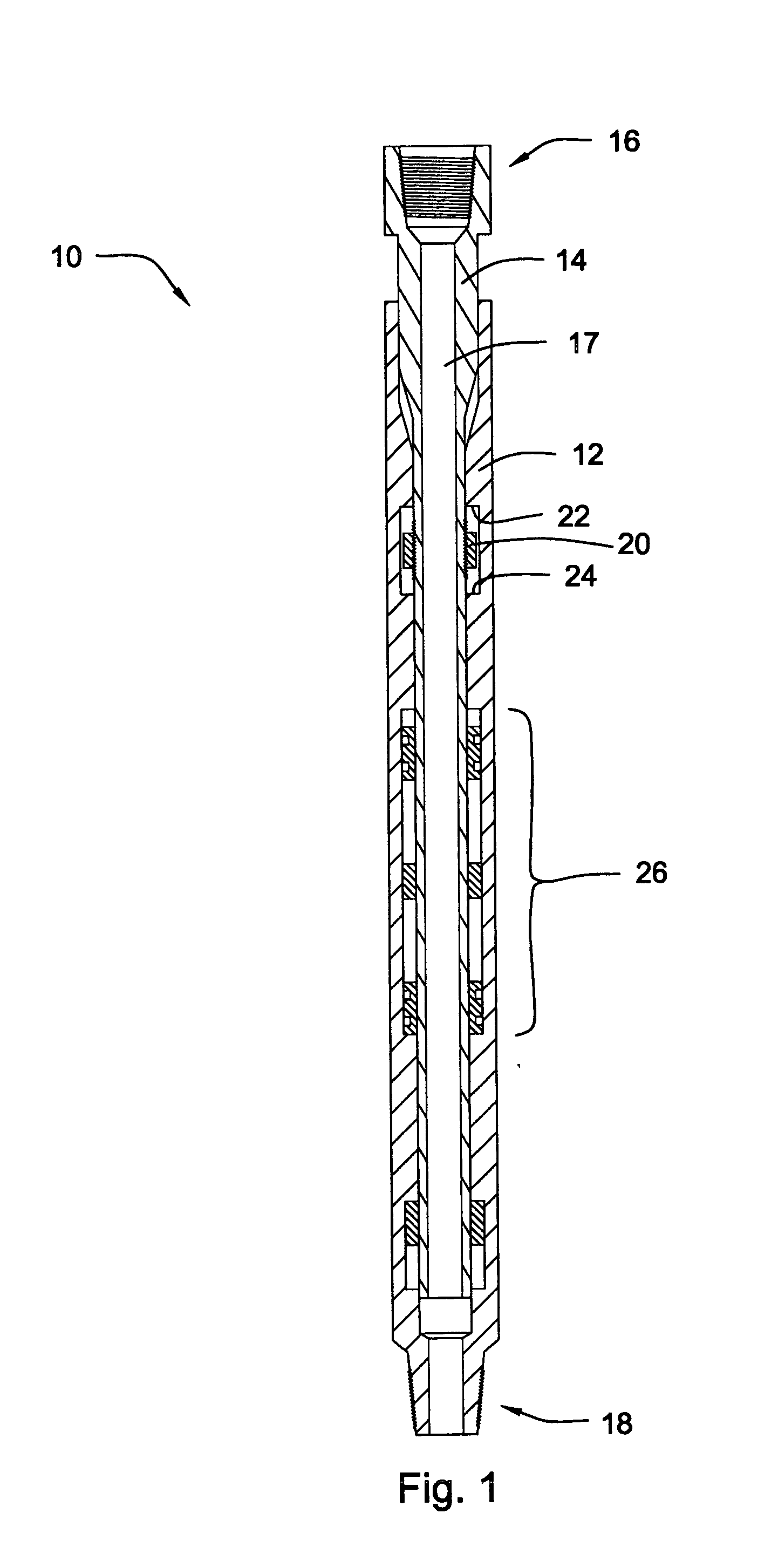 Drilling jar for use in a downhole network
