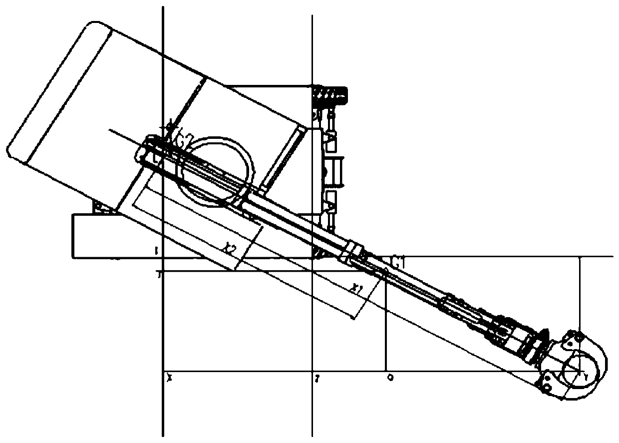 An anti-overturning stabilization method and system for a log snatch vehicle