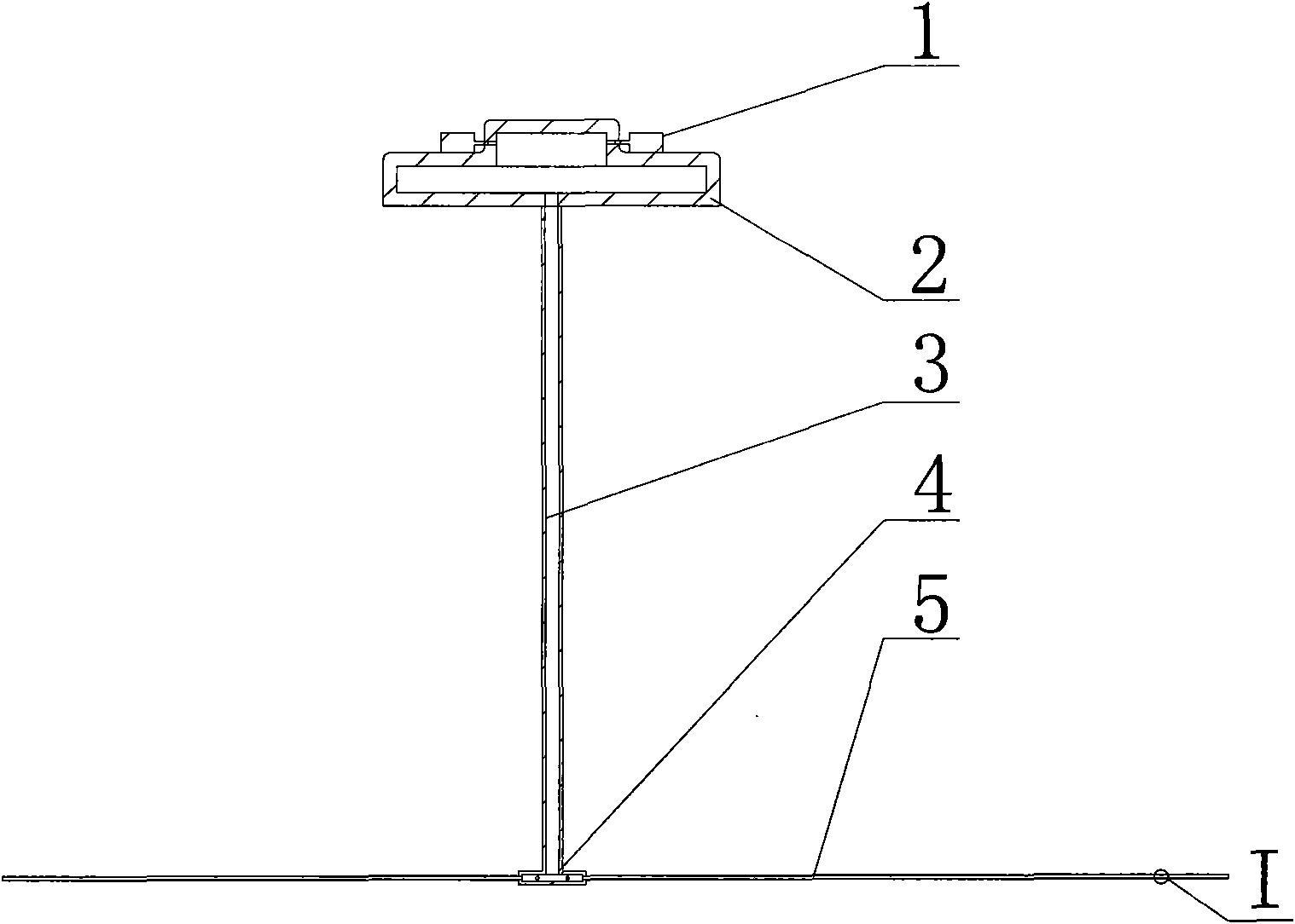 Shallow sea pipeline seafloor nutrient salt gas injecting and elevating device