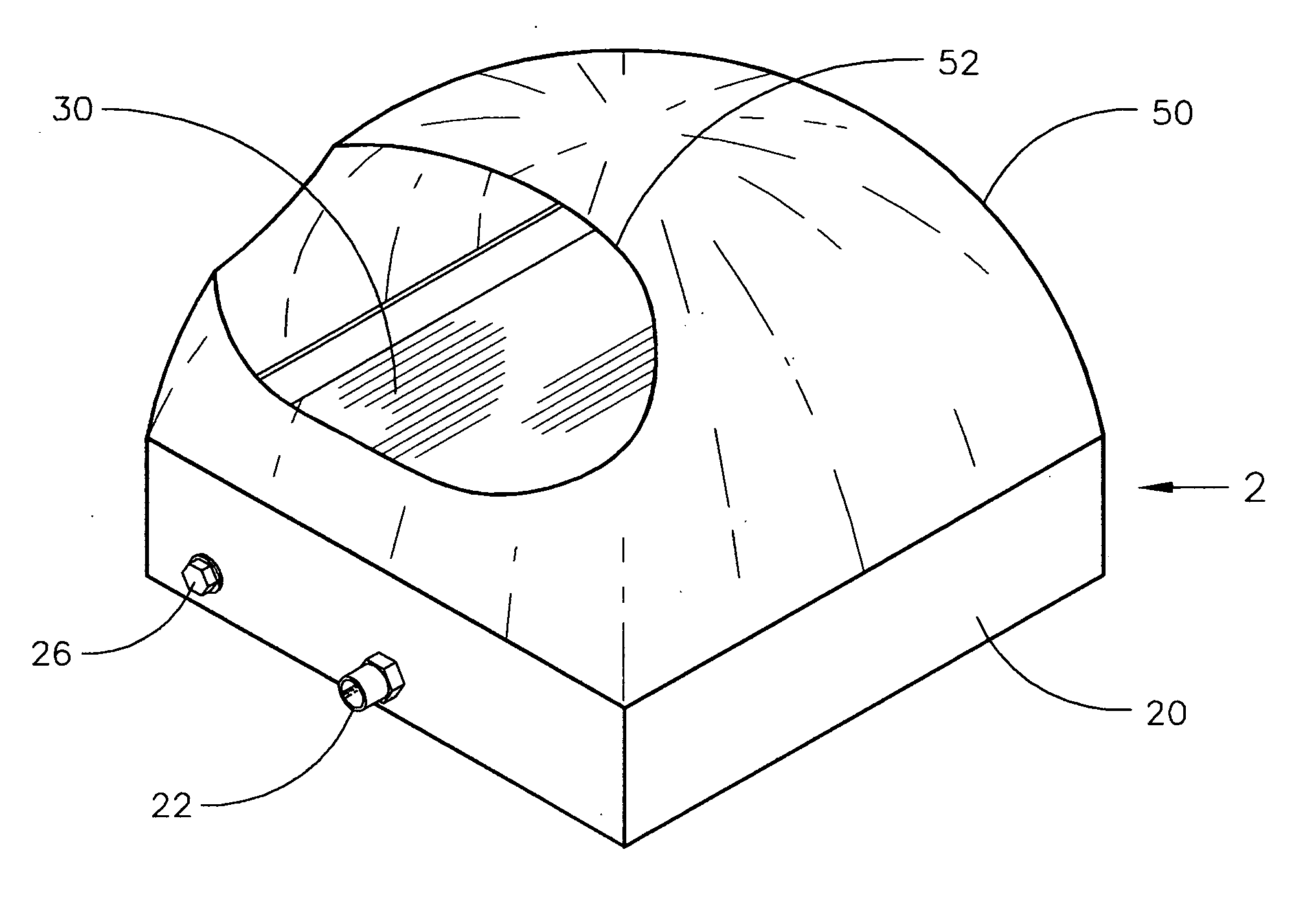 Open-top welding chamber