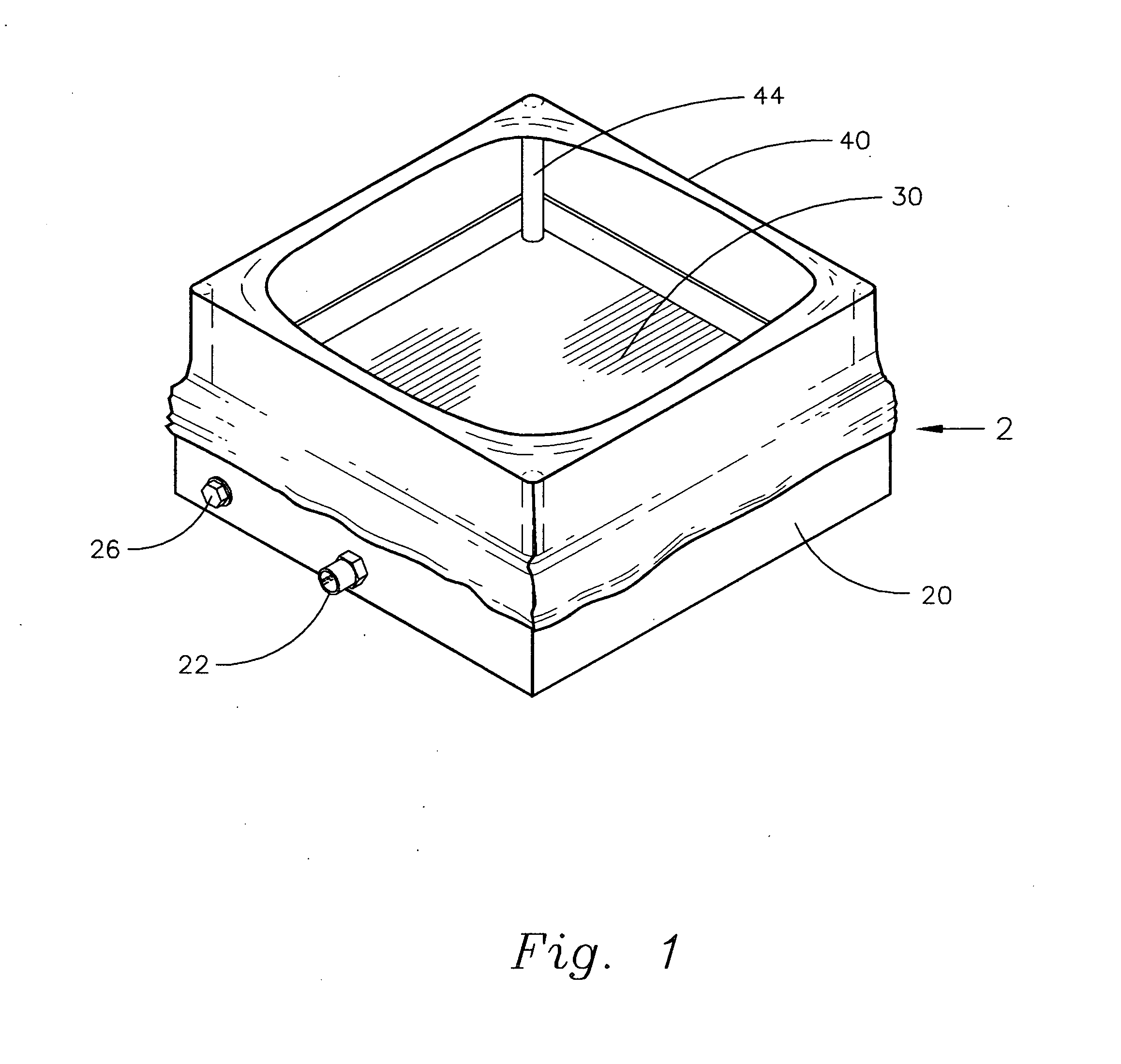 Open-top welding chamber