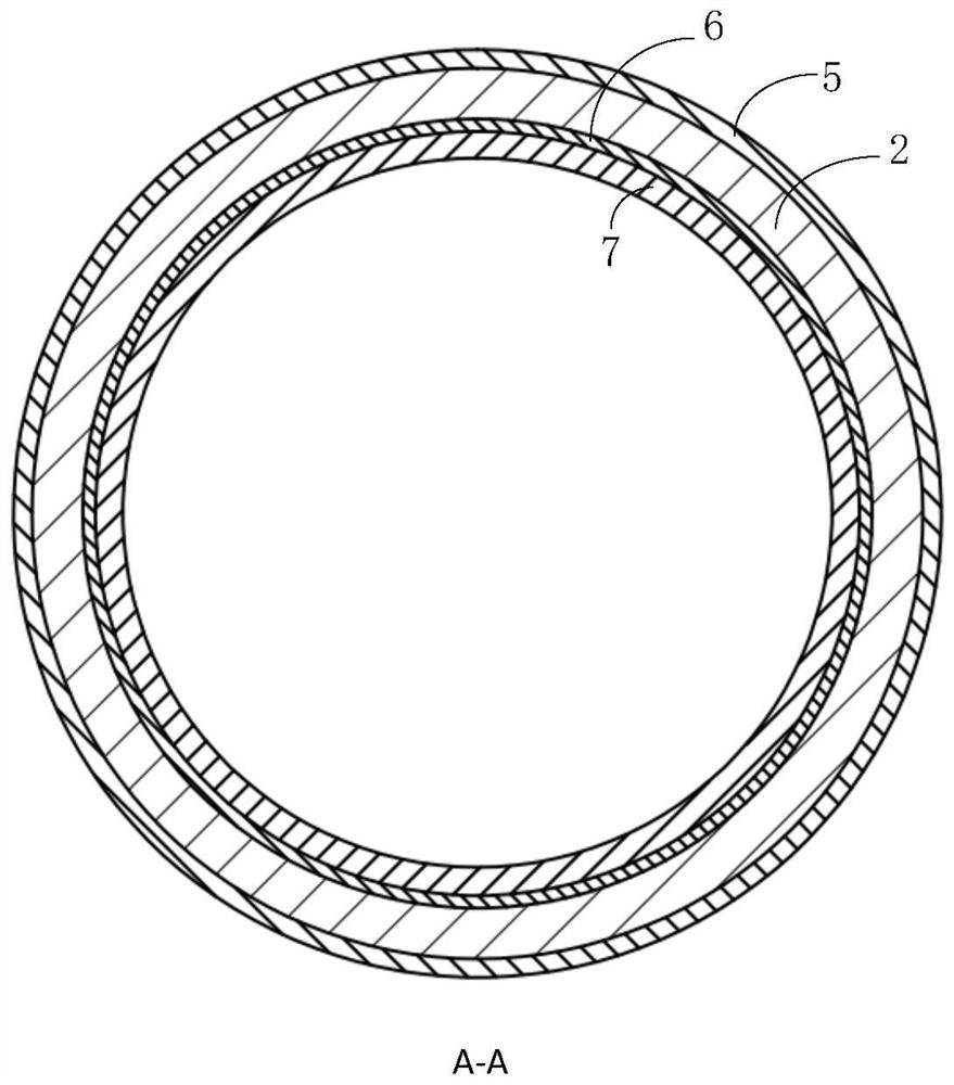 A kind of pipe wall coating method