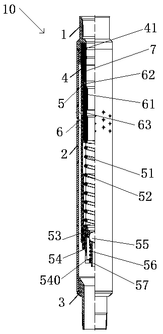 Separate injection string