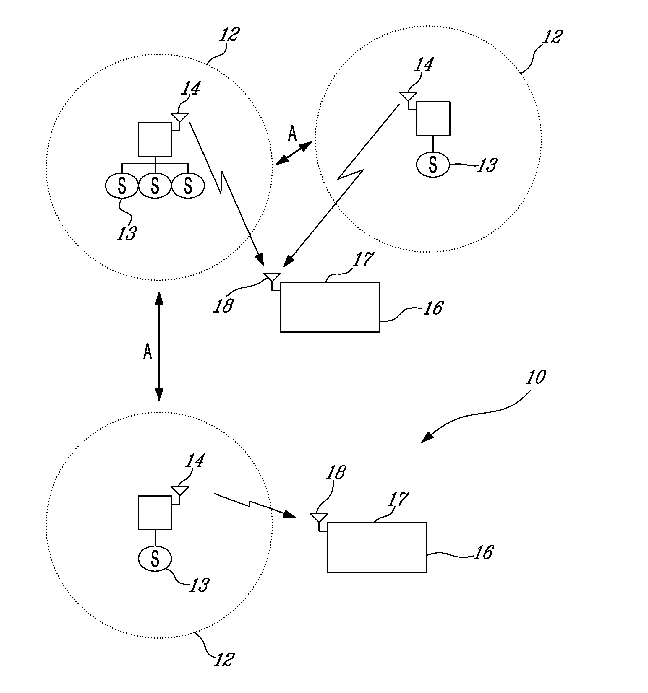 Automatic channel switching method for low-power communication devices