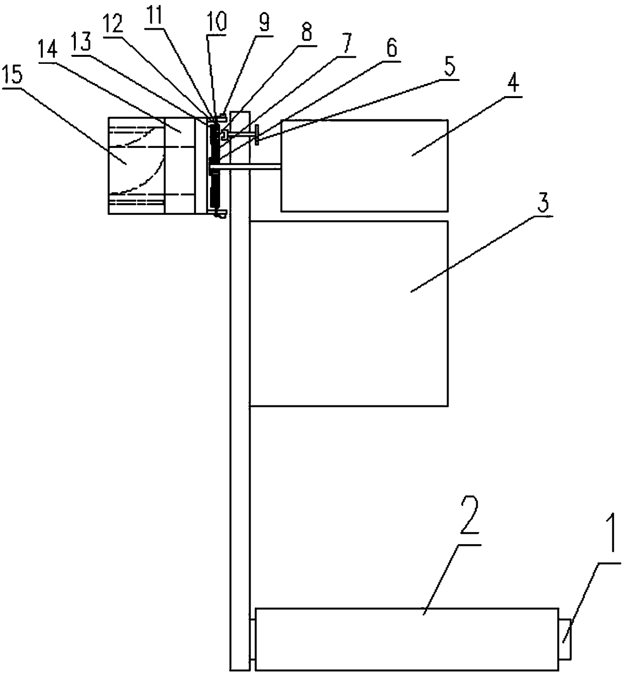 Electric crank for handcart-type switch cabinet