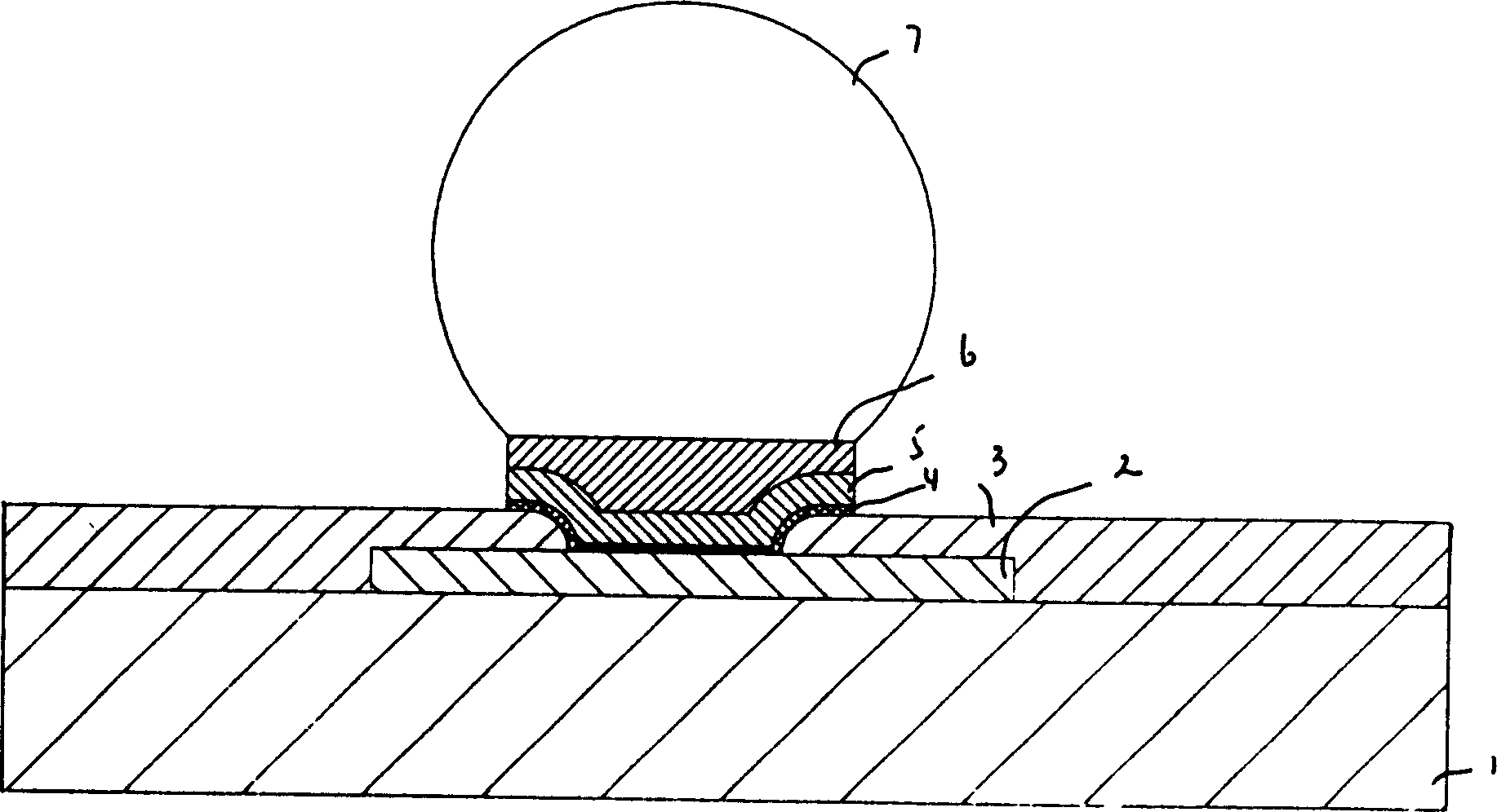 Micron level chip packing structure