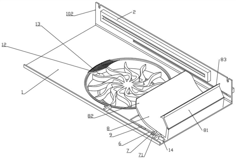 Heat dissipation structure of computer