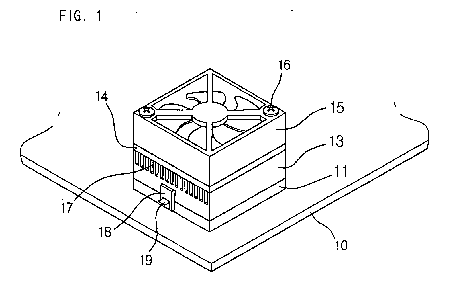 Apparatus for enhancing heat transfer efficiency of endothermic/exothermic article
