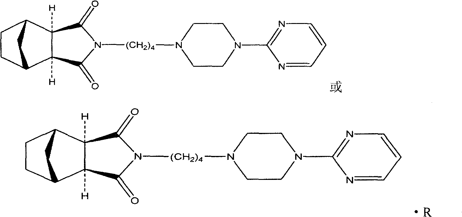 Uses of tandospirone and derivative thereof in improving memory and cognitive uses