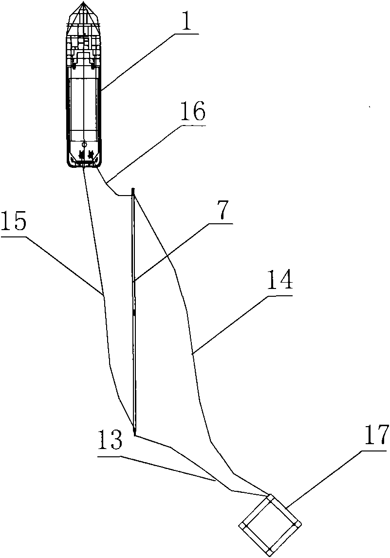 Jacket riser mounting method and special riser component thereof
