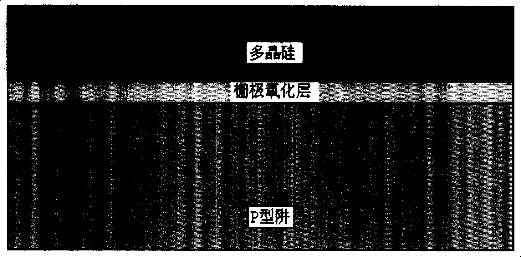 Method for making grid oxidizing layer