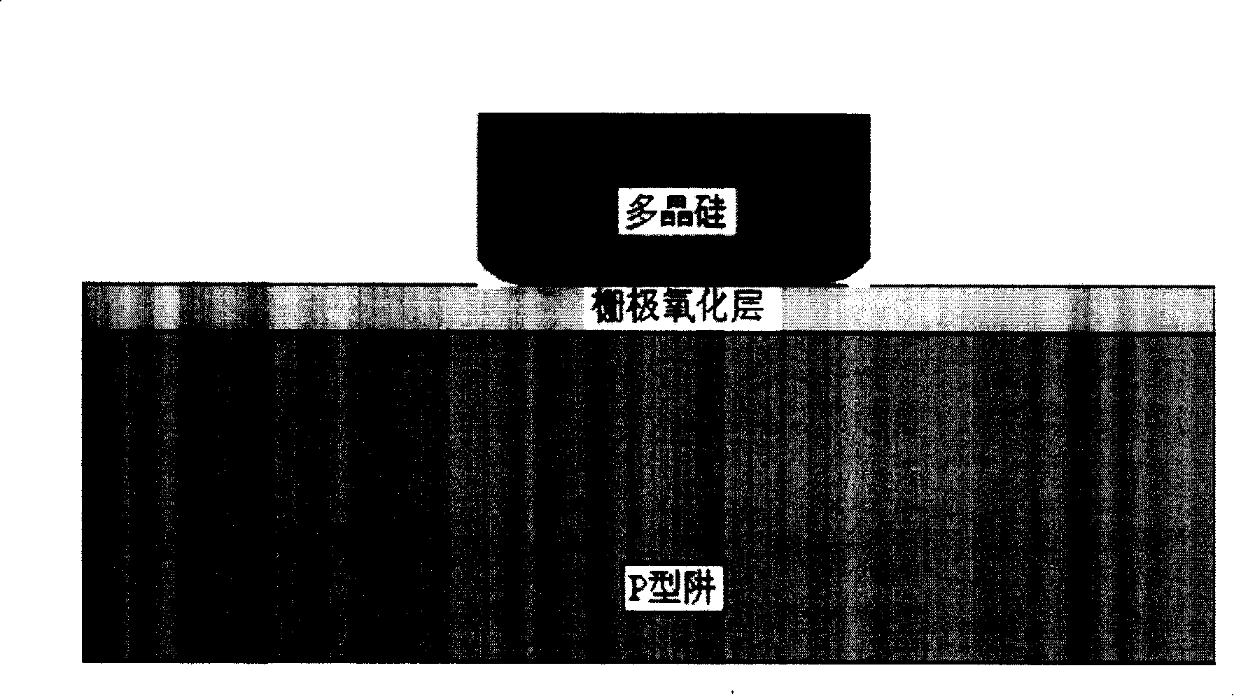 Method for making grid oxidizing layer