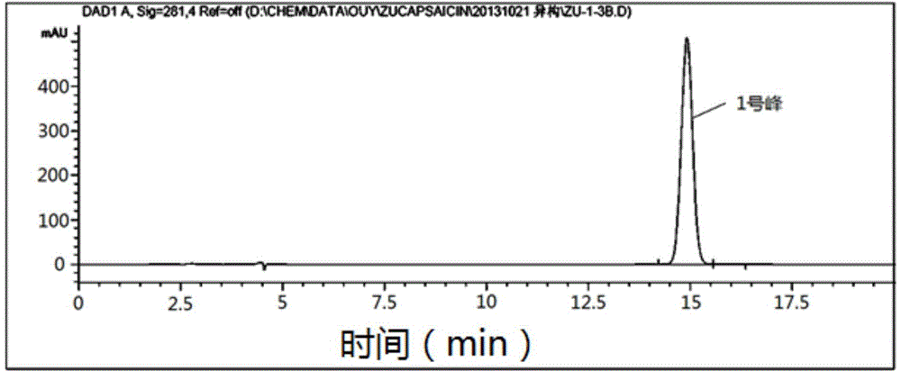 Zucapsaicin crystal, and preparation method and application thereof