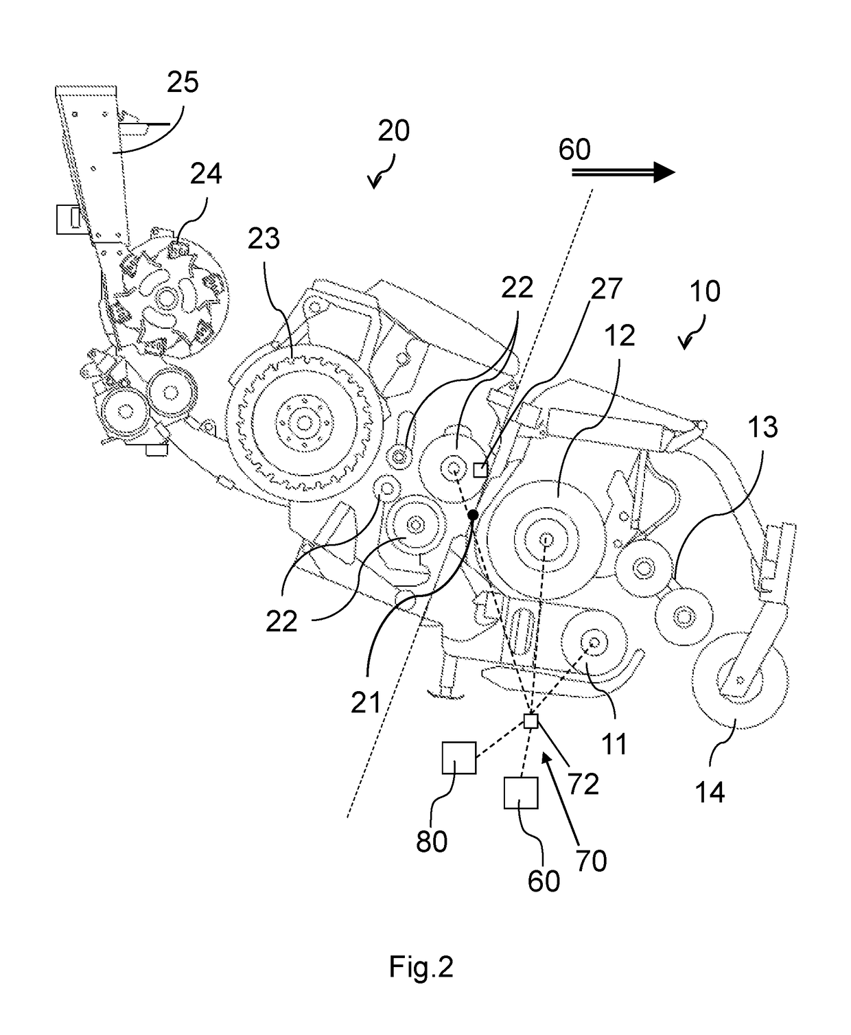 Crop pick-up, agricultural equipment and method of ejecting a foreign object