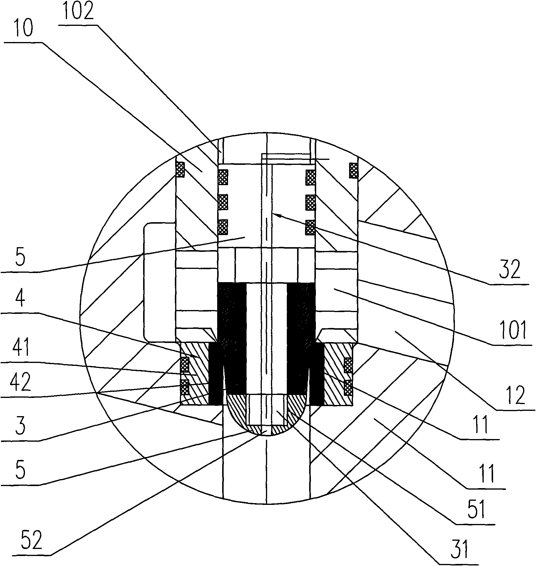 Self-hydraulic automatic regulation valve
