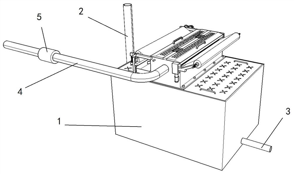 Coolant circulating filter system for enameled wire copper core drawing and using method thereof