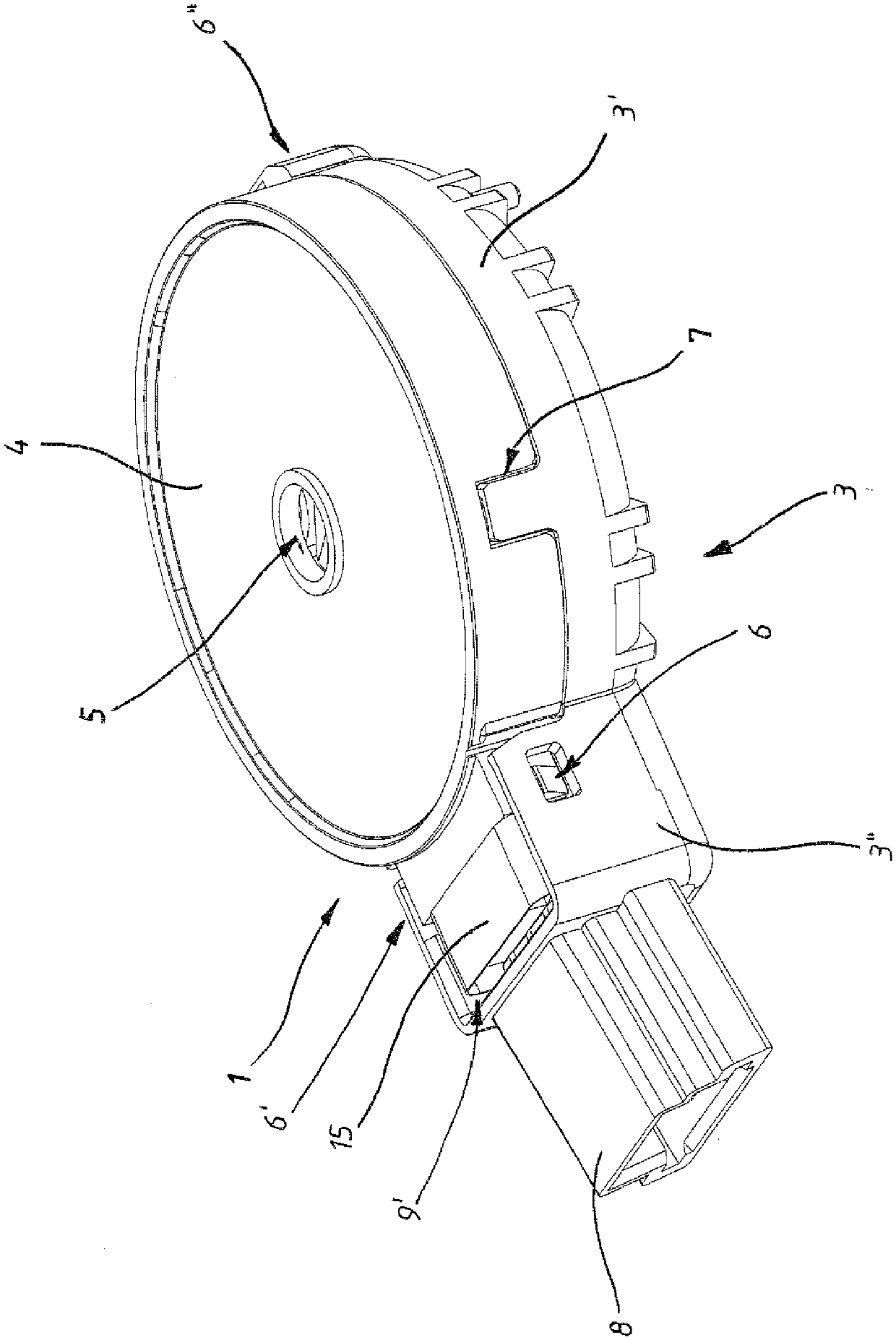 Sensor device for detecting environmental conditions