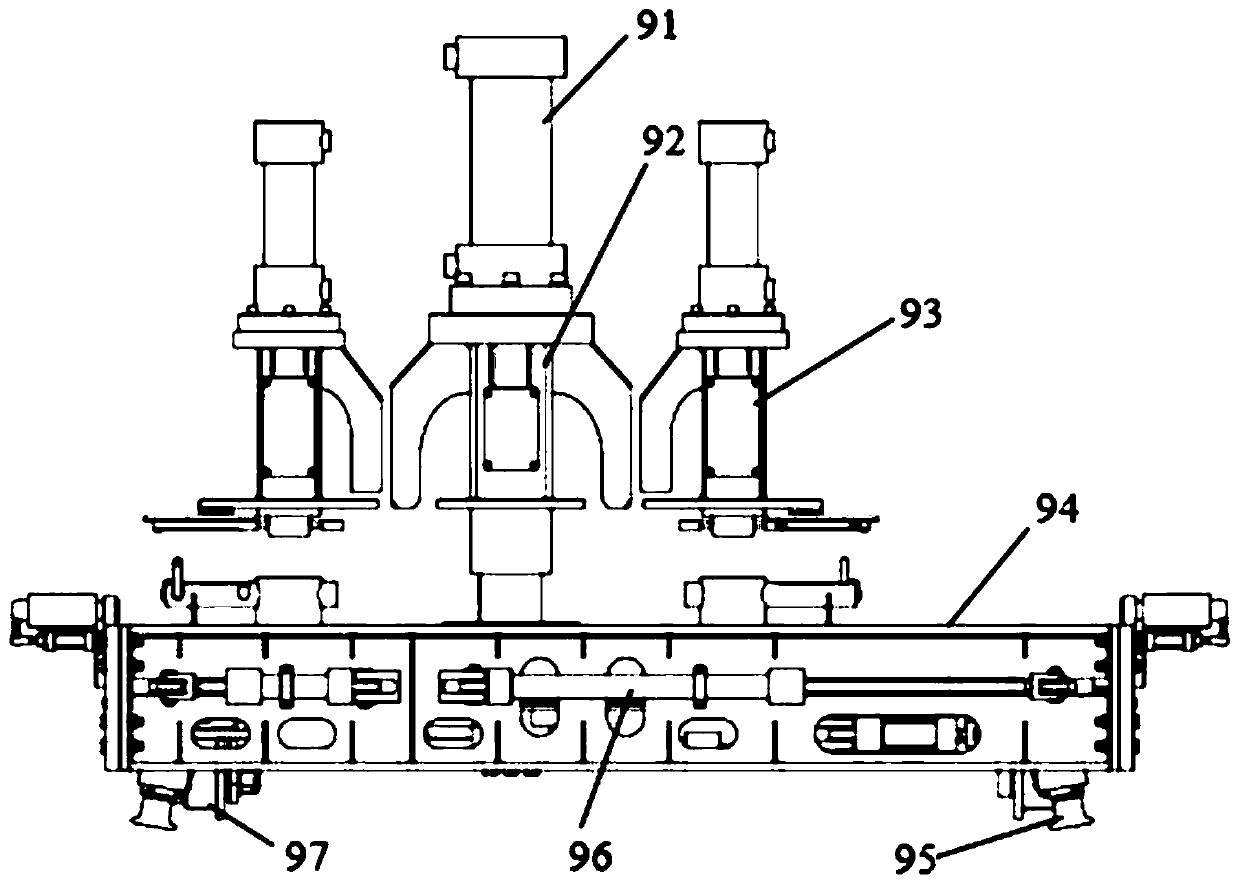 Screen scarifier for continuous track lifting operation in turnout zone, and operation method thereof