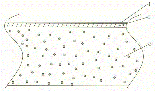 Ground heating floor made of polymer alloy materials and preparation method thereof