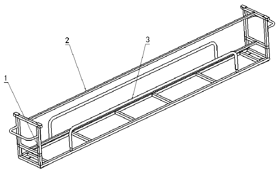 Irregular frame part clamping device and method