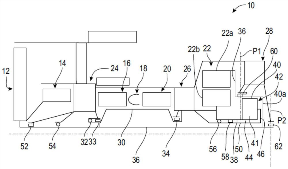 Turbine with contra-rotating turbine for aircraft