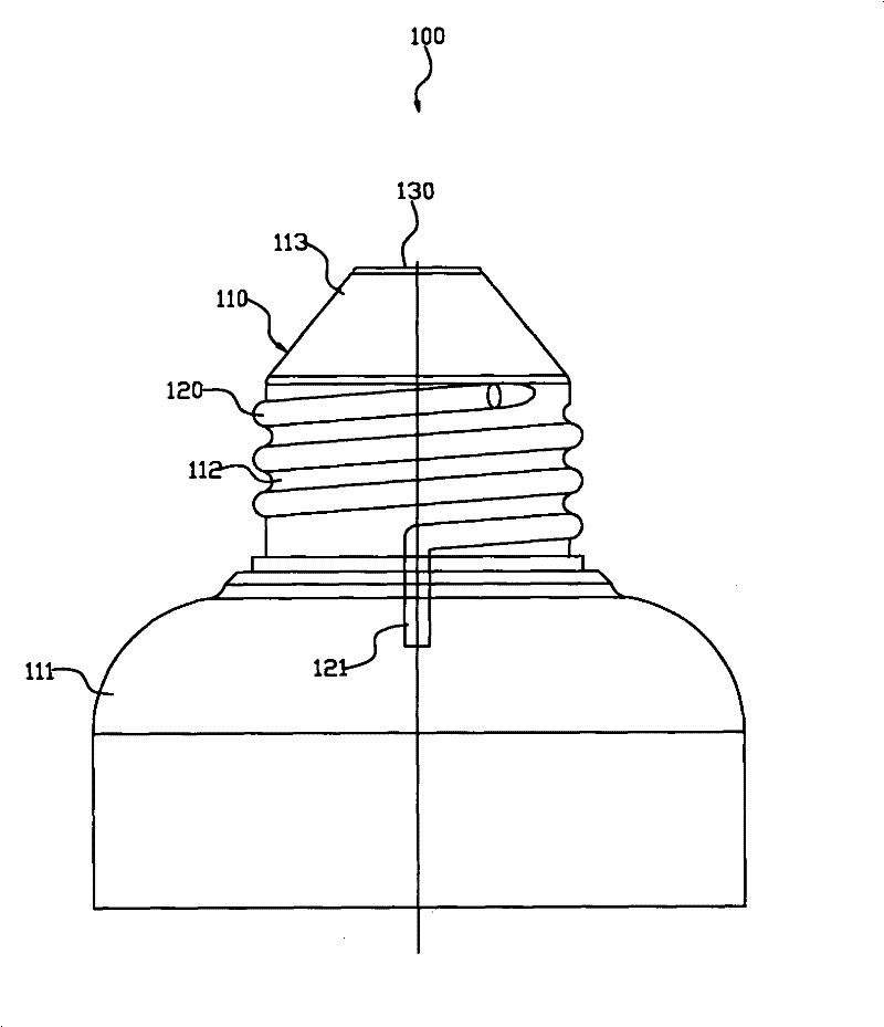 Lamp holder and manufacturing method thereof