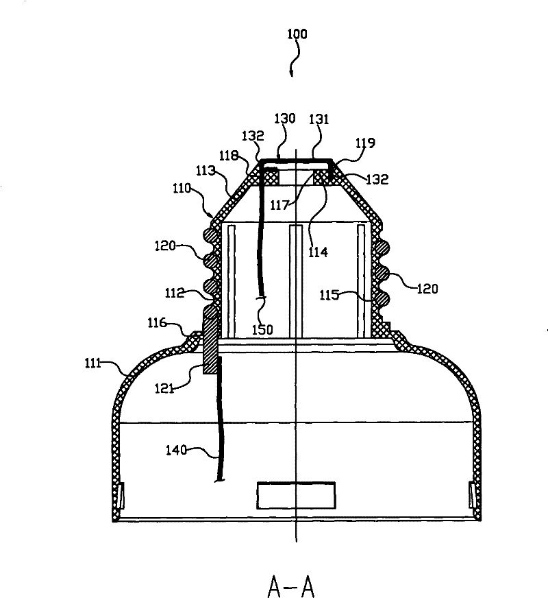 Lamp holder and manufacturing method thereof