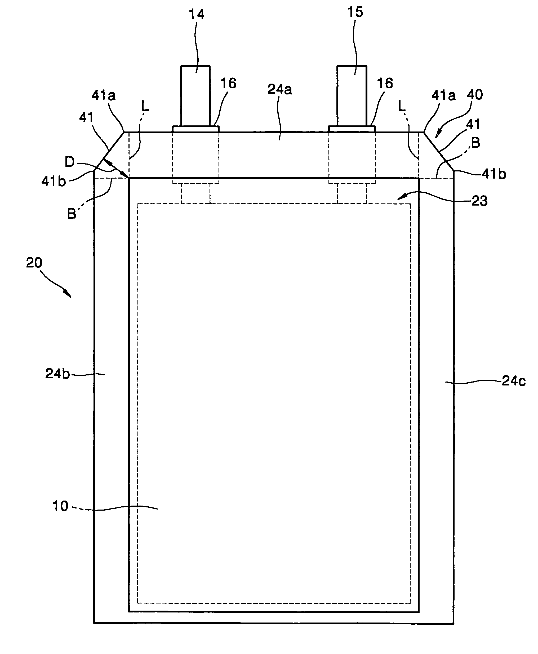 Pouch type secondary battery