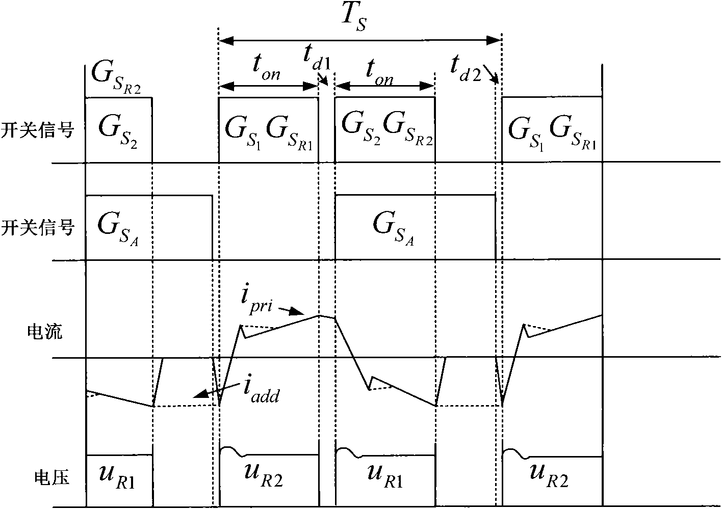 Semi-bridge soft switch direct current converter and control method thereof