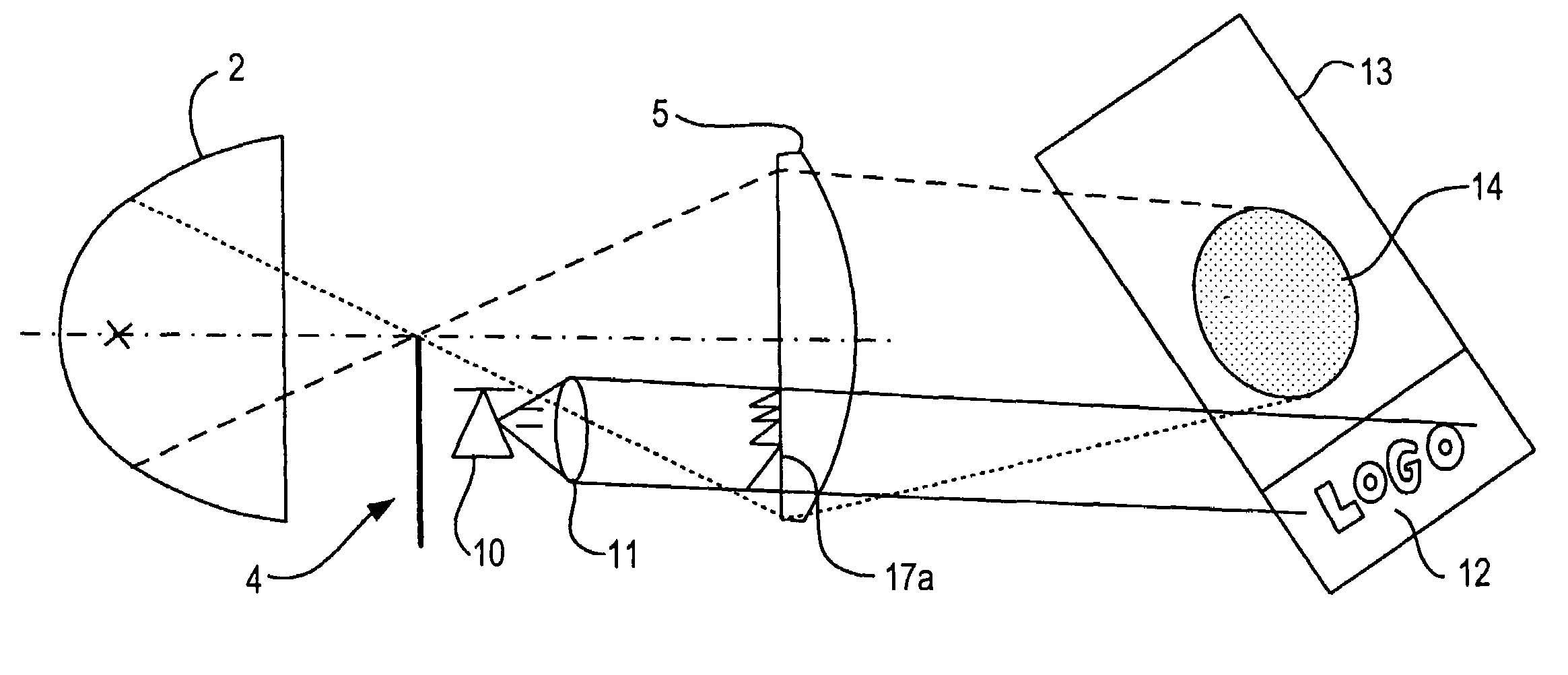 Lighting apparatus, lens and method of making the lens