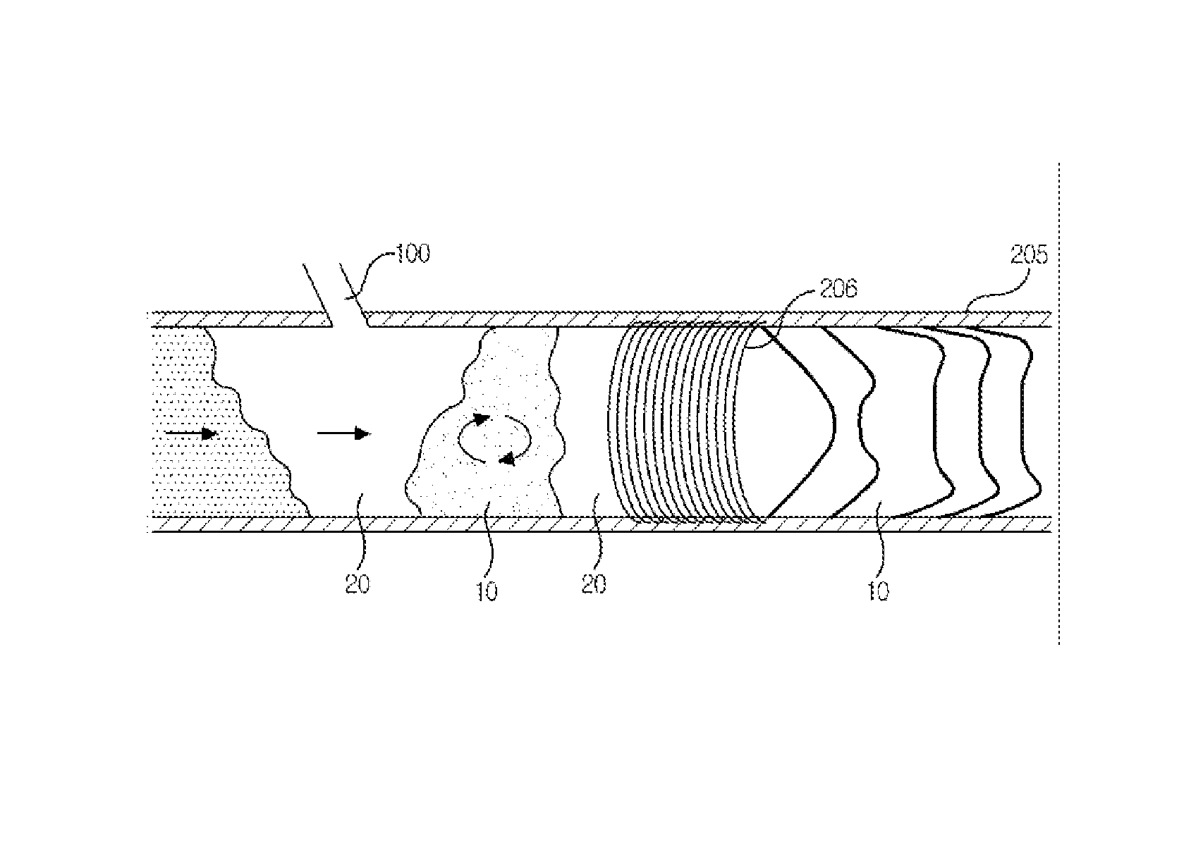 Dredged soils long distance transport system using magnetic field and tornado and its control method thereof
